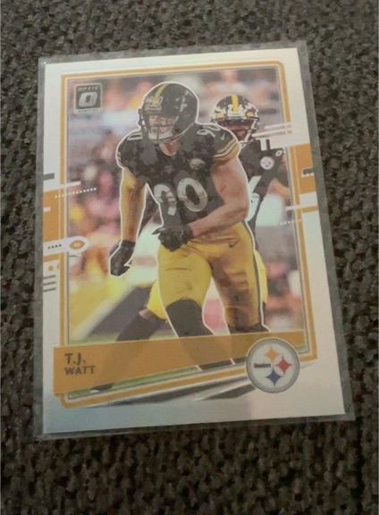 2020 Panini Donruss Optic #85 T.J. Watt — front