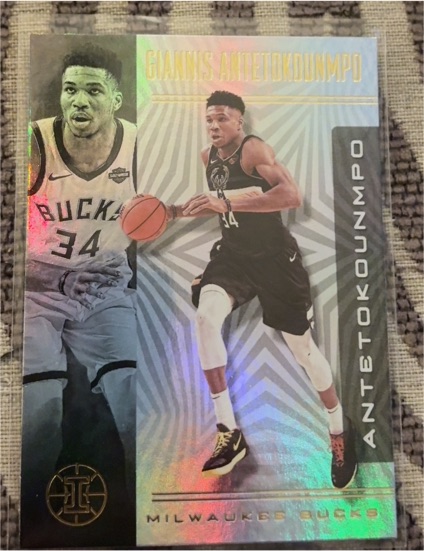 2019-20 Panini Illusions #26 Giannis Antetokounmpo — front