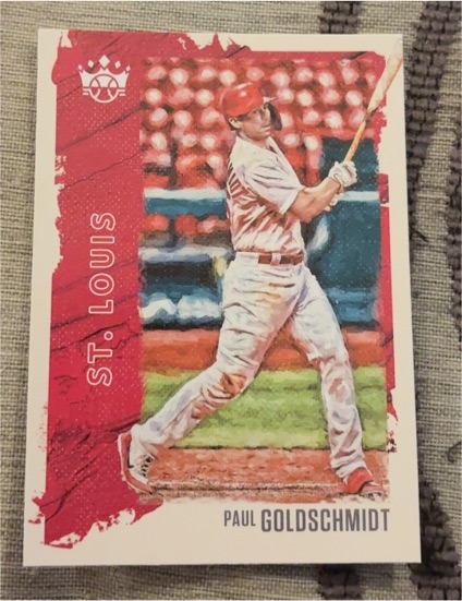 2021 Panini Diamond Kings #89 Paul Goldschmidt — front