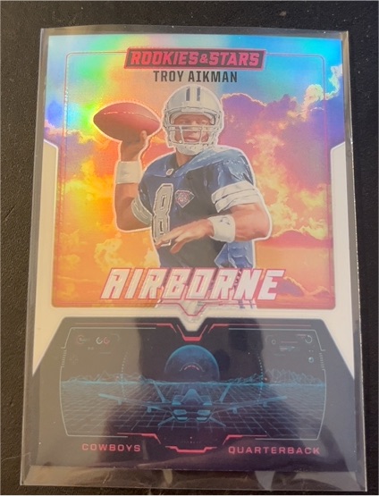 2025 Panini Rookies & Stars #13 Troy Aikman Airborne — front