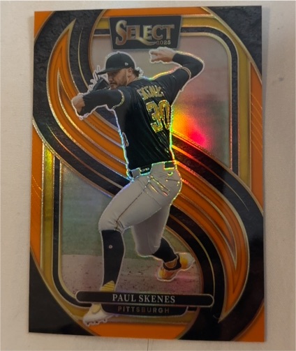 2025 Panini Select #196 Paul Skenes Premier Level — front