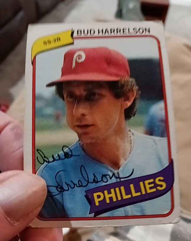1980 Topps #566 Bud Harrelson — front