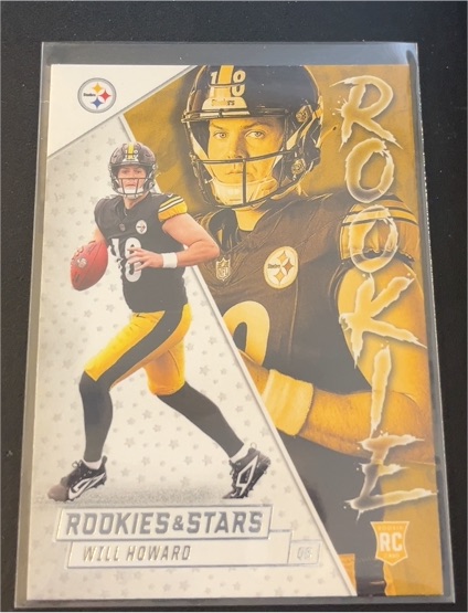 2025 Panini Rookies & Stars Rookie Exclusive #30 Will Howard — front