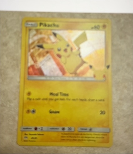 2021 Pokémon #25 Pikachu — front