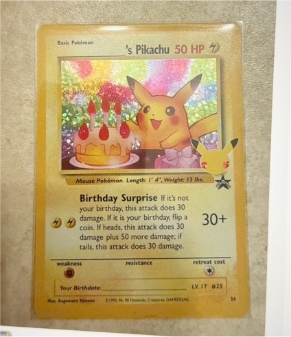 2021 Pokémon Celebrations #24 ______'s Pikachu — front