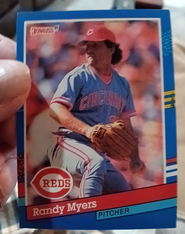 1991 Donruss #209 Randy Myers — front