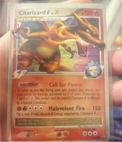 2009 Pokémon Charizard G Lv. X #DP45 Diamond and Pearl Promo — front