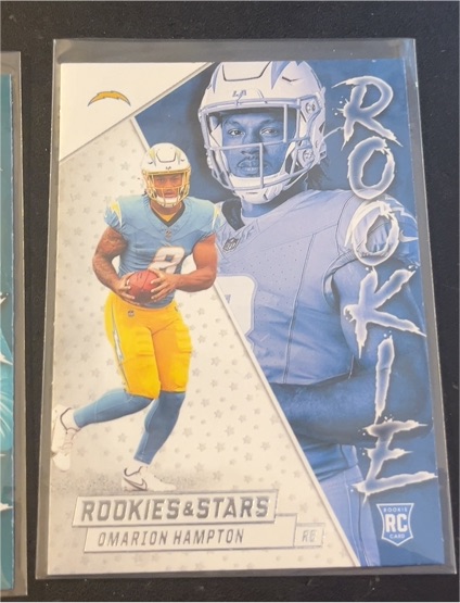 2025 Panini Rookies & Stars #17 Omarion Hampton — front