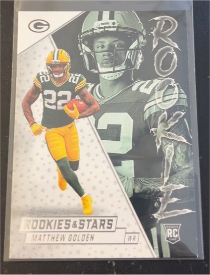 2025 Panini Rookies & Stars Rookie Exclusive #15 Matthew Golden — front