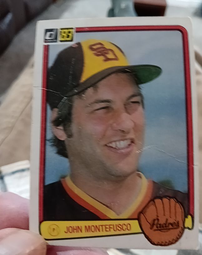 1983 Donruss #313 John Montefusco — front