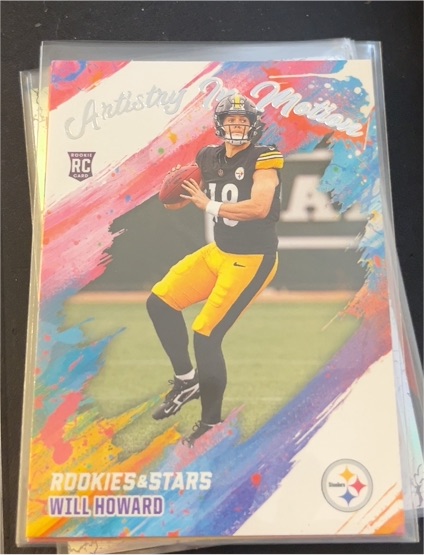 2025 Panini Rookies & Stars #19 Will Howard — front