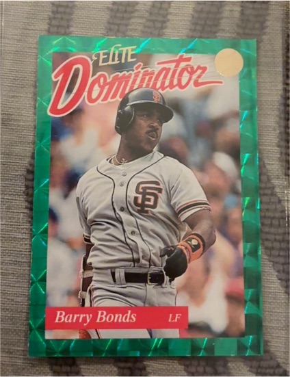 1993 Donruss Elite Dominator #16 Barry Bonds — front