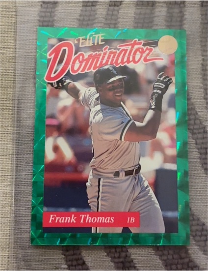 1993 Donruss Elite Dominator #13 Frank Thomas — front
