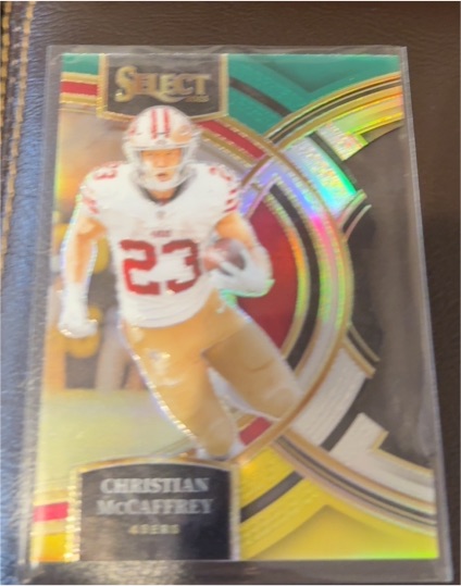 2023 Panini Select #145 Christian McCaffrey — front