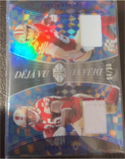 2024 Panini Illusions Déjà Vu #DV-COL Jonathan Taylor Marshall Faulk — front