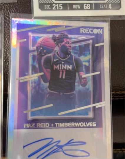 2020-21 Panini Recon #RS-NAZ Naz Reid — front