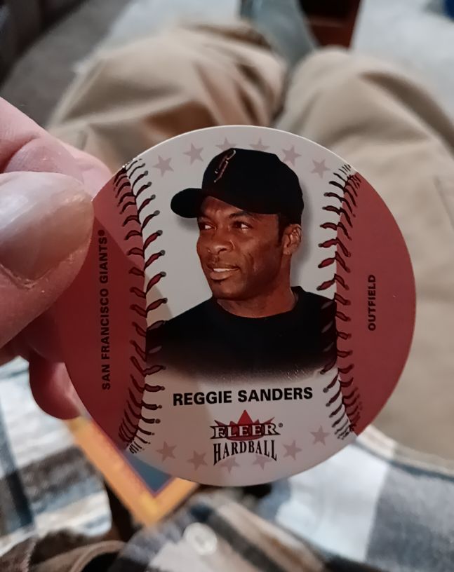 2003 Fleer Hardball #65 Reggie Sanders — front