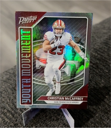 2023 Panini Prestige #YM-15 Christian McCaffrey — front