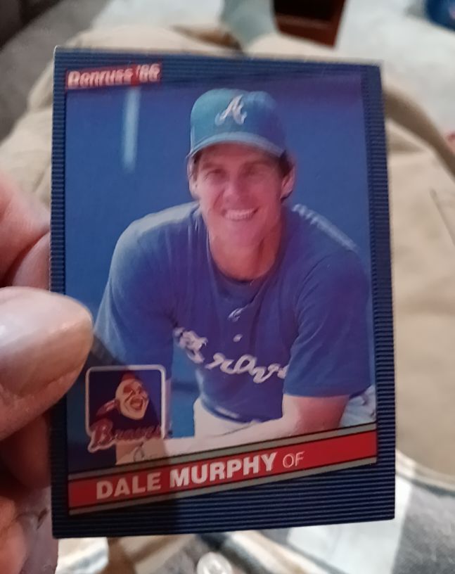 1986 Donruss #66 Dale Murphy — front