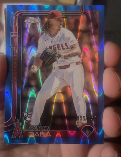 2025 Topps Chrome #245 Caden Dana — front