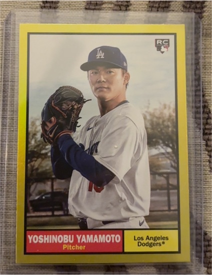 2024 Topps Archives - 1961 Topps #61 Yoshinobu Yamamoto — front