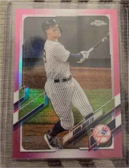 2021 Topps Chrome #99 Aaron Judge — front
