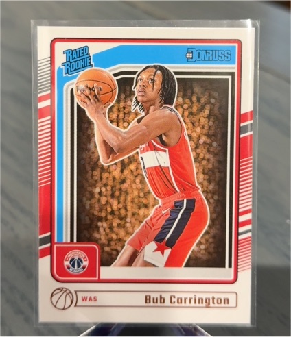 2024-25 Donruss #220 Bub Carrington — front