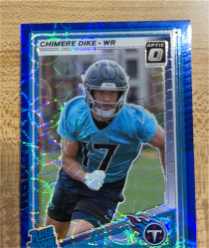 2025 Donruss Optic #387 Chimere Dike — front