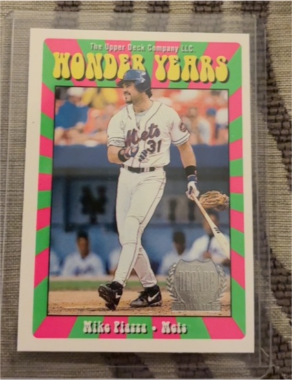 1999 Upper Deck #WY21 Mike Piazza Wonder Years — front
