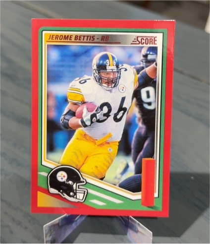 2025 Score #245 Jerome Bettis — front