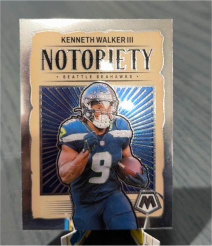 2024 Panini Mosaic Notoriety #8 Kenneth Walker III — front