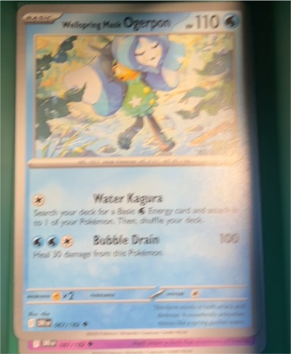 2025 Pokemon TCG SV10 Destined Rivals #067 Wellspring Mask Ogerpon — front