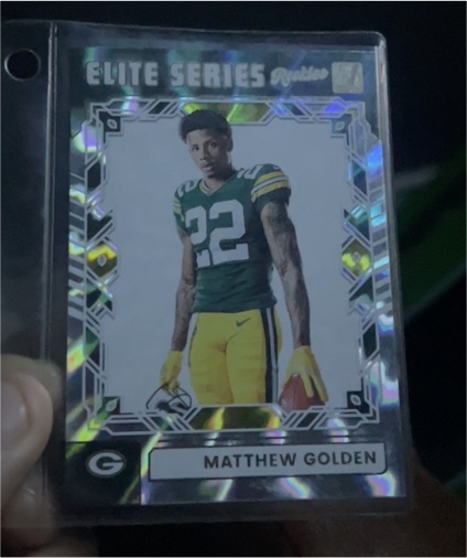 2025 Panini Donruss #ESR-MGN Matthew Golden Elite Series Rookies — front
