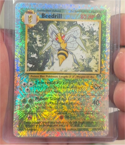 2002 Pokémon Legendary Collection #20 Beedrill — front