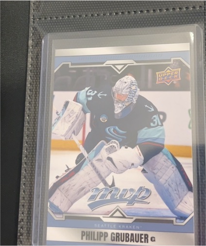 2024-25 Upper Deck MVP #187 Philipp Grubauer — front