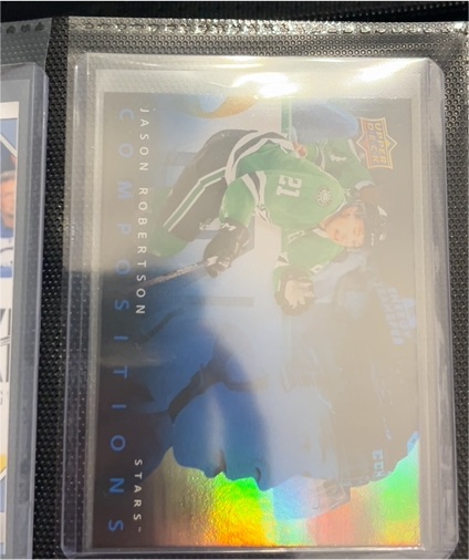 2025-26 Upper Deck Series 1 Compositions #CMP-25 Jason Robertson — front