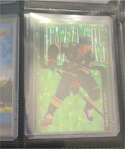2025-26 Upper Deck Series 1 Dazzlers #DZ-9 Kirill Kaprizov — front
