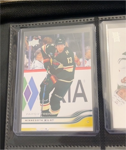 2025-26 Upper Deck #85 Yakov Trenin — front