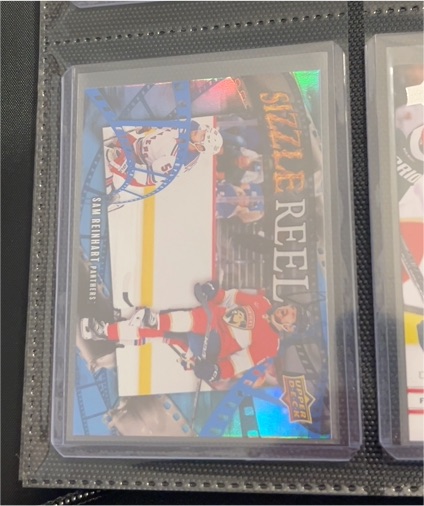 2025-26 Upper Deck Series 1 #SR-28 Sam Reinhart Sizzle Reel Florida Panthers — front