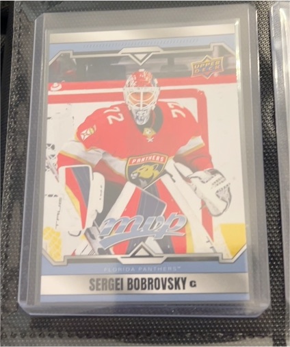 2024 Upper Deck MVP Sergei Bobrovsky — front