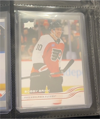 2021 Upper Deck #129 Bobby Brink — front