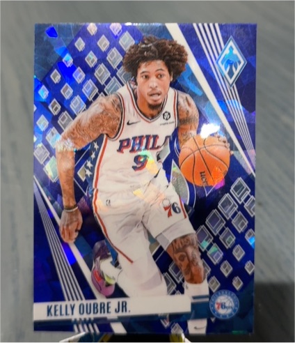2023-24 Panini Phoenix #122 Kelly Oubre Jr. Phoenix Blue Ice — front