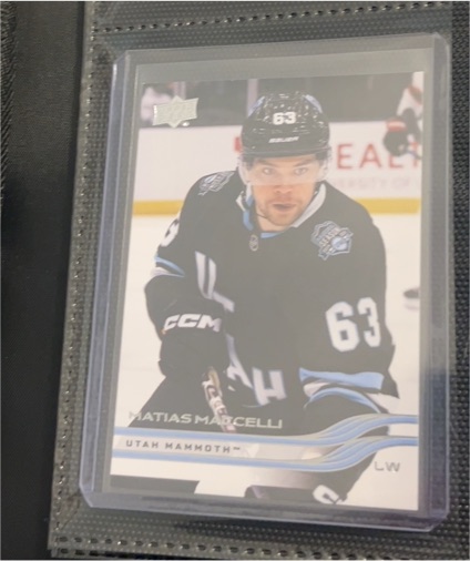 2025-26 Upper Deck Series 1 #173 Matias Maccelli — front