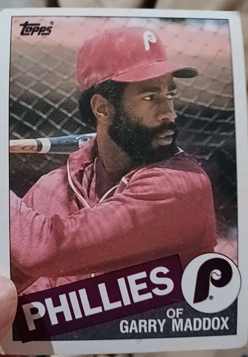 1985 Topps #235 Garry Maddox — front