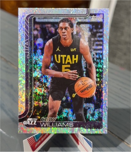 2025-26 Topps #130 Cody Williams — front