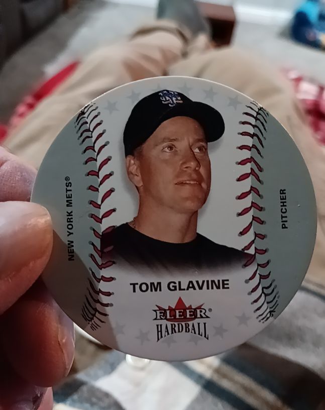 2003 Fleer Hardball #126 Tom Glavine — front