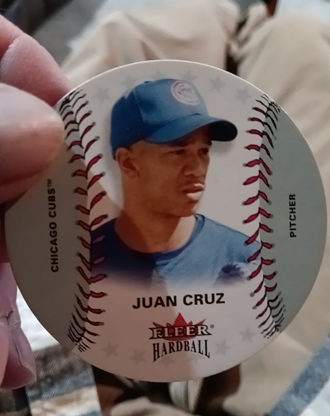 2003 Fleer Hardball Juan Cruz — front