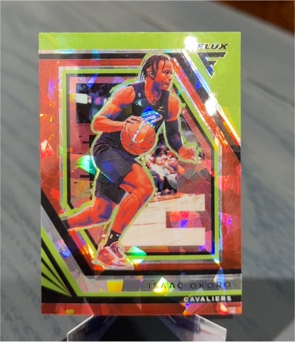 2022-23 Panini Flux #FLDX-IO Isaac Okoro — front