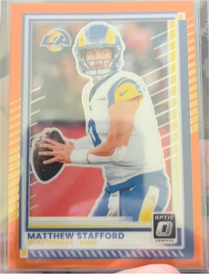 2025 Donruss Optic #198 Matthew Stafford — front