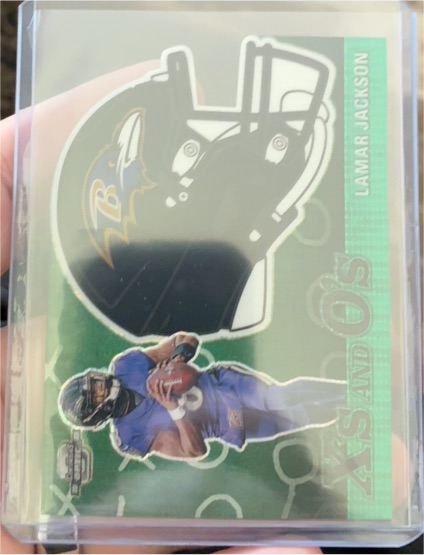 2023 Panini Contenders Optic X's and O's #XO Lamar Jackson — front